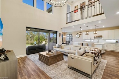 Step into elegant living in this stunning 4 bedroom plus 2 den on Old Corkscrew Golf Club in Florida - for sale on GolfHomes.com, golf home, golf lot