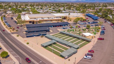 Discover this adorable 2-bedroom twin home situated in the on Sun City Lakes West and East in Arizona - for sale on GolfHomes.com, golf home, golf lot