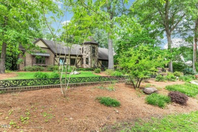 Exquisite single-family Tudor residence nestled in the charming on Keith Hills Country Club  in North Carolina - for sale on GolfHomes.com, golf home, golf lot