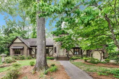 Exquisite single-family Tudor residence nestled in the charming on Keith Hills Country Club  in North Carolina - for sale on GolfHomes.com, golf home, golf lot