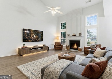 Lovely home in a prime Johns Creek location, tucked in an active on The Standard Club in Georgia - for sale on GolfHomes.com, golf home, golf lot