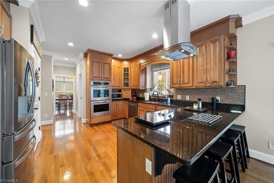 Discover exceptional living on the 14th fairway in sought -after on Oak Valley Golf Club in North Carolina - for sale on GolfHomes.com, golf home, golf lot