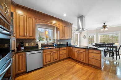 Discover exceptional living on the 14th fairway in sought -after on Oak Valley Golf Club in North Carolina - for sale on GolfHomes.com, golf home, golf lot