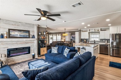 Welcome home to this beautifully maintained 2022 manufactured on Brookridge Country Club in Florida - for sale on GolfHomes.com, golf home, golf lot