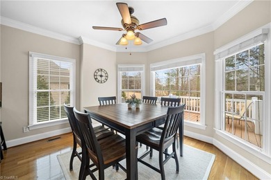 Discover exceptional living on the 14th fairway in sought -after on Oak Valley Golf Club in North Carolina - for sale on GolfHomes.com, golf home, golf lot