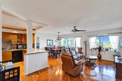 Step into this fully furnished two bedroom apartment just on The Diplomat Golf Resort and Spa in Florida - for sale on GolfHomes.com, golf home, golf lot