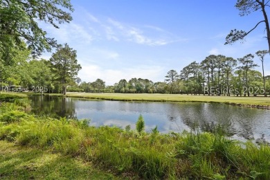 A view that stops you in your tracks - lagoon to golf, as far as on Moss Creek Golf Club in South Carolina - for sale on GolfHomes.com, golf home, golf lot