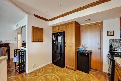 Step into this fully furnished two bedroom apartment just on The Diplomat Golf Resort and Spa in Florida - for sale on GolfHomes.com, golf home, golf lot