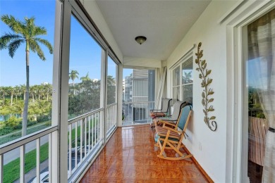 Step into this fully furnished two bedroom apartment just on The Diplomat Golf Resort and Spa in Florida - for sale on GolfHomes.com, golf home, golf lot