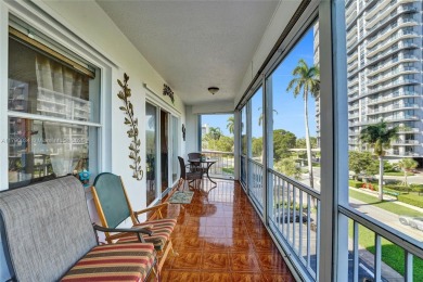 Step into this fully furnished two bedroom apartment just on The Diplomat Golf Resort and Spa in Florida - for sale on GolfHomes.com, golf home, golf lot
