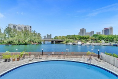 Step into this fully furnished two bedroom apartment just on The Diplomat Golf Resort and Spa in Florida - for sale on GolfHomes.com, golf home, golf lot