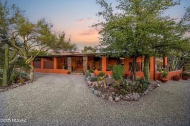 Private one-of-a-kind home on a secluded quarter plus acre lot on Tucson Estates Golf Course in Arizona - for sale on GolfHomes.com, golf home, golf lot