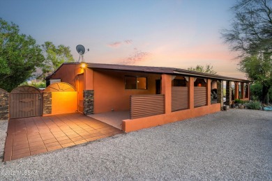 Private one-of-a-kind home on a secluded quarter plus acre lot on Tucson Estates Golf Course in Arizona - for sale on GolfHomes.com, golf home, golf lot