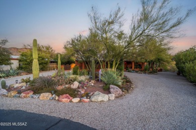 Private one-of-a-kind home on a secluded quarter plus acre lot on Tucson Estates Golf Course in Arizona - for sale on GolfHomes.com, golf home, golf lot