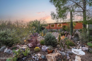 Private one-of-a-kind home on a secluded quarter plus acre lot on Tucson Estates Golf Course in Arizona - for sale on GolfHomes.com, golf home, golf lot