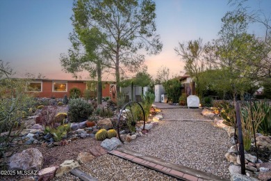 Private one-of-a-kind home on a secluded quarter plus acre lot on Tucson Estates Golf Course in Arizona - for sale on GolfHomes.com, golf home, golf lot