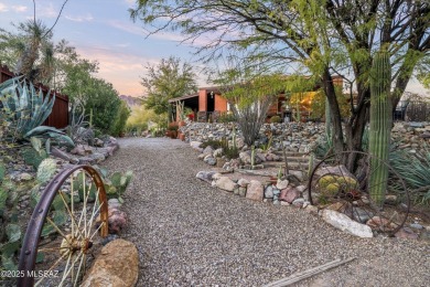 Private one-of-a-kind home on a secluded quarter plus acre lot on Tucson Estates Golf Course in Arizona - for sale on GolfHomes.com, golf home, golf lot