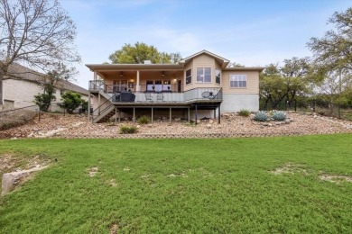 Discover tranquility in this beautiful single story residence on Lago Vista Golf Club in Texas - for sale on GolfHomes.com, golf home, golf lot