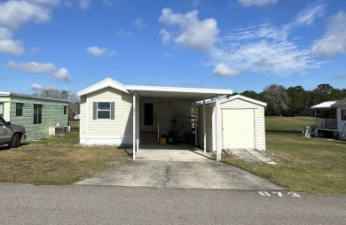 Well maintained 1 bedroom 1 bath park model with 12x23 bonus on Clerbrook Resort, Inc. in Florida - for sale on GolfHomes.com, golf home, golf lot