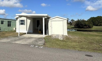 Well maintained 1 bedroom 1 bath park model with 12x23 bonus on Clerbrook Resort, Inc. in Florida - for sale on GolfHomes.com, golf home, golf lot