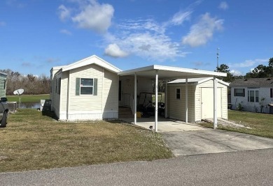 Well maintained 1 bedroom 1 bath park model with 12x23 bonus on Clerbrook Resort, Inc. in Florida - for sale on GolfHomes.com, golf home, golf lot