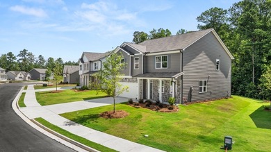 The Hanover is a spacious two-story plan available in Northwoods on Mirror Lake Golf Club in Georgia - for sale on GolfHomes.com, golf home, golf lot