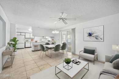 Charming 2 bed, 2 bath home located in a vibrant 55+ community on Sunland Village Golf Club in Arizona - for sale on GolfHomes.com, golf home, golf lot