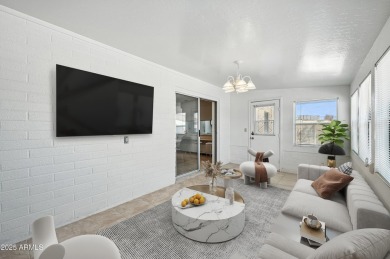 Charming 2 bed, 2 bath home located in a vibrant 55+ community on Sunland Village Golf Club in Arizona - for sale on GolfHomes.com, golf home, golf lot