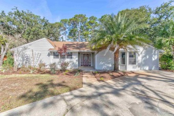 BEAUTIFULLY RENOVATED HOME ON LARGE SECLUDED CORNER LOT ABUTTING on Perdido Bay Golf Club in Florida - for sale on GolfHomes.com, golf home, golf lot