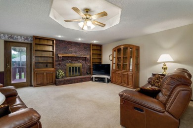 This one's been loved and it shows. Solid all brick home with on Horton Smith Golf Course in Missouri - for sale on GolfHomes.com, golf home, golf lot