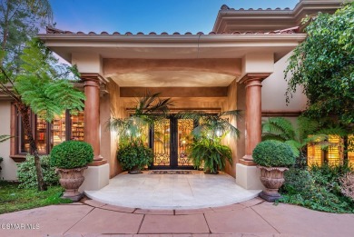 Absolutely stunning authentic custom Mediterranean Villa in on North Ranch Country Club in California - for sale on GolfHomes.com, golf home, golf lot