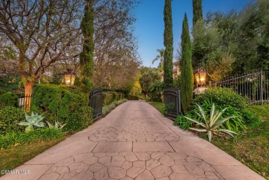 Absolutely stunning authentic custom Mediterranean Villa in on North Ranch Country Club in California - for sale on GolfHomes.com, golf home, golf lot