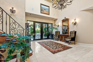 Absolutely stunning authentic custom Mediterranean Villa in on North Ranch Country Club in California - for sale on GolfHomes.com, golf home, golf lot