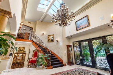 Absolutely stunning authentic custom Mediterranean Villa in on North Ranch Country Club in California - for sale on GolfHomes.com, golf home, golf lot