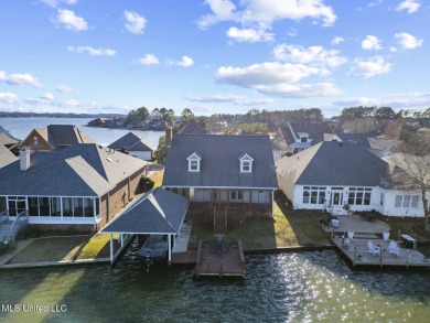 Stunning new waterfront listing in the highly desirable on Lake Caroline Golf Club in Mississippi - for sale on GolfHomes.com, golf home, golf lot