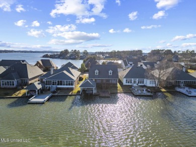 Stunning new waterfront listing in the highly desirable on Lake Caroline Golf Club in Mississippi - for sale on GolfHomes.com, golf home, golf lot