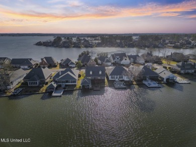 Stunning new waterfront listing in the highly desirable on Lake Caroline Golf Club in Mississippi - for sale on GolfHomes.com, golf home, golf lot