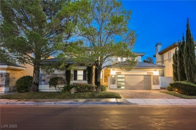 Nestled in a prestigious guard-gated community, this stunning on TPC Las Vegas in Nevada - for sale on GolfHomes.com, golf home, golf lot