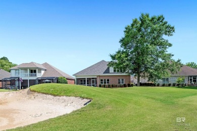 This golf course home is on the signature hole of the Dunes on Glenlakes Golf Club in Alabama - for sale on GolfHomes.com, golf home, golf lot