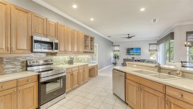 This well -maintained Waterfront Open floor plan home has a 3Bd on The Venice Golf and Country Club in Florida - for sale on GolfHomes.com, golf home, golf lot