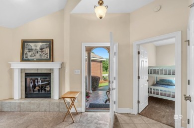 This golf course home is on the signature hole of the Dunes on Glenlakes Golf Club in Alabama - for sale on GolfHomes.com, golf home, golf lot
