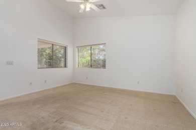 This lovely home is nestled on the 16th fairway of the on Raven Golf Club At South Mountain in Arizona - for sale on GolfHomes.com, golf home, golf lot