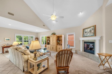 This golf course home is on the signature hole of the Dunes on Glenlakes Golf Club in Alabama - for sale on GolfHomes.com, golf home, golf lot