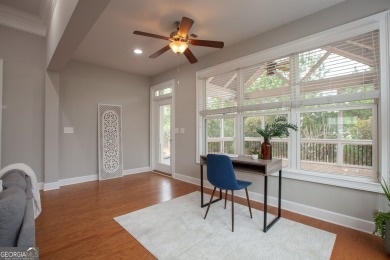 Nestled at the end of a serene cul-de-sac, this charming house on Lanier Island Legacy Golf Couorse in Georgia - for sale on GolfHomes.com, golf home, golf lot