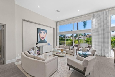 Experience luxury living in this beautifully renovated courtyard on Polo Club of Boca Raton in Florida - for sale on GolfHomes.com, golf home, golf lot