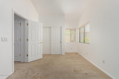 This lovely home is nestled on the 16th fairway of the on Raven Golf Club At South Mountain in Arizona - for sale on GolfHomes.com, golf home, golf lot