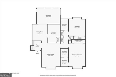 RENOVATED!!! Stunning TOP-FLOOR 2 bed / 2 bath condo with on Cross Creek Golf Course in Georgia - for sale on GolfHomes.com, golf home, golf lot