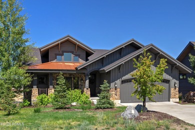 This beautiful Mountain Lifestyle Home in Hideout Canyon is a on Talisker Club At Tuhaye in Utah - for sale on GolfHomes.com, golf home, golf lot