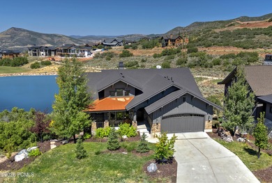This beautiful Mountain Lifestyle Home in Hideout Canyon is a on Talisker Club At Tuhaye in Utah - for sale on GolfHomes.com, golf home, golf lot