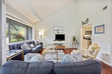 Turnkey Resort Living. Stylish 2BR/2BA + Loft End Unit Villa on Palmetto Dunes Golf Course and Resort in South Carolina - for sale on GolfHomes.com, golf home, golf lot